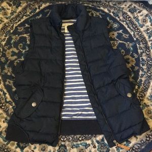 H&M L.O.G.G. Dark blue puffy vest